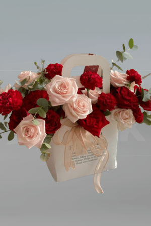 Fresh Flower Pembe Gül İle Kırmızının Uyumu