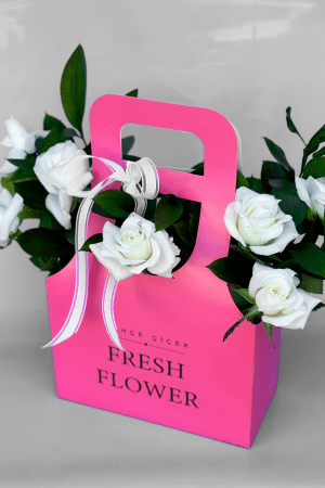 Fresh Flower Beyaz Güller