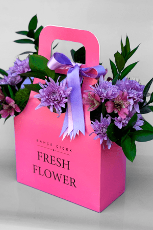 Fresh Flower Pembe Papatyalar